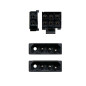 Cavo alim 2x Molex 4pin masch/PCI-E Molex 6+2pin masch 0,20m Cavo alim 2x Molex 4pin masch/PCI-E Molex 6+2pin masch 0,20m