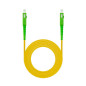Cavo in fibra SC/APC-SC/APC monomodale LSZH 5m Giallo