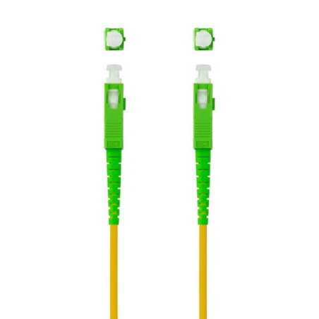 Cavo in fibra SC/APC-SC/APC monomodale LSZH 10m Giallo