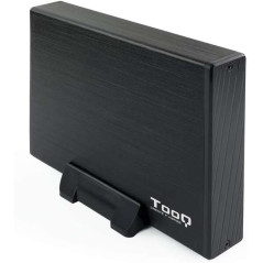 Box per HDD esterno SATA USB 3 0 da 3,5  con supporto Nero