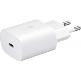 Alimentatore USB Type C 25W Fast Charger Samsung White Bulk