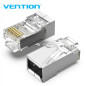 Connettori rossi Vention Conf.100pz FTP RJ45 Cat.6 Connettori rossi Vention Conf.100pz FTP RJ45 Cat.6