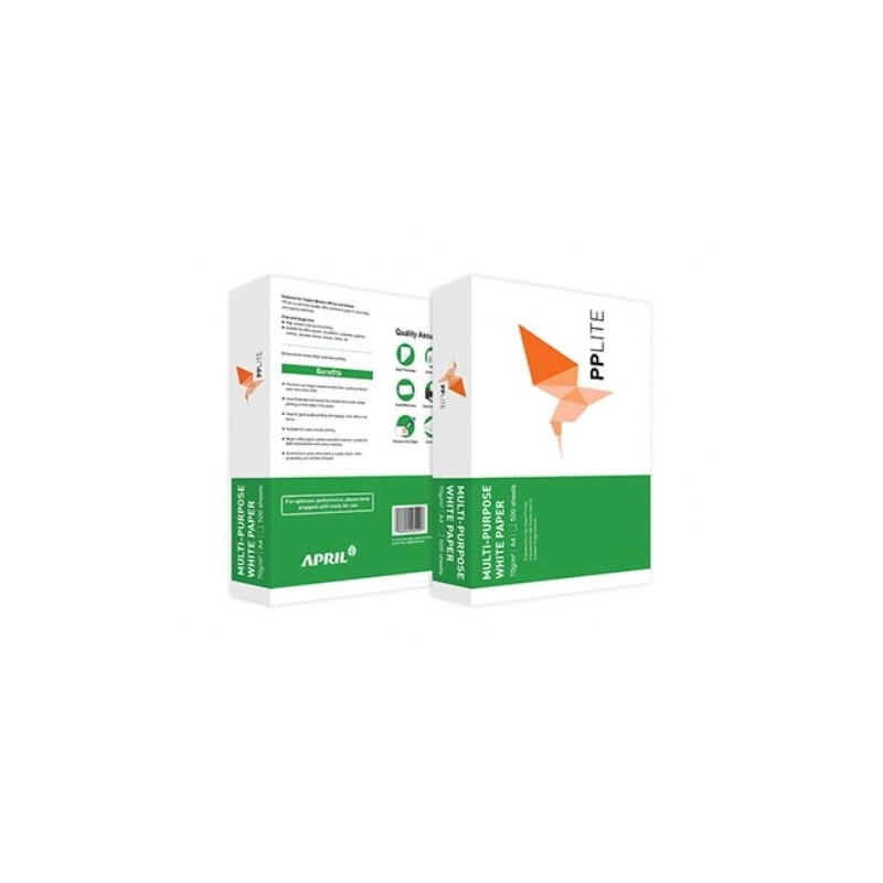 Risma Carta A4 80g. 500 Fogli PPLITE April Paper