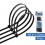 Fascette per cavi in nylon conf da 40PZ 3,6x150mm nere